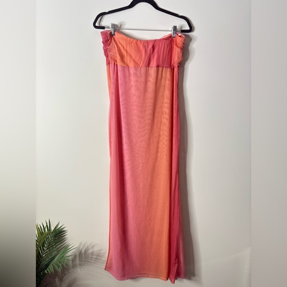 Princess Polly ROSALINA SHEER MAXI DRESS PINK - Picture 5 of 5